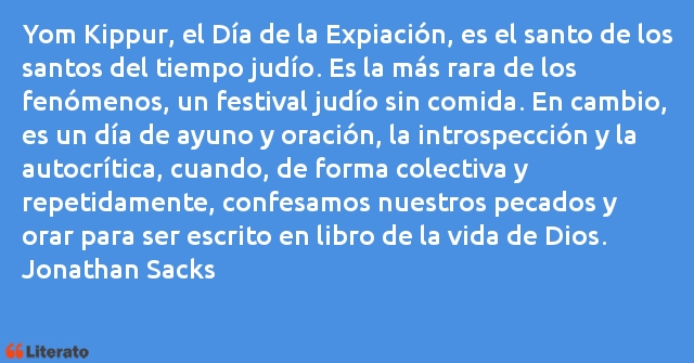 Frases de Jonathan Sacks