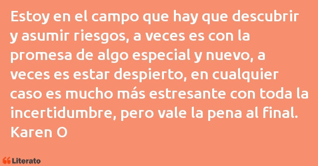 Frases de Karen O