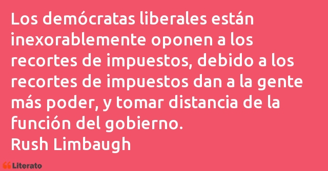 Frases de Rush Limbaugh