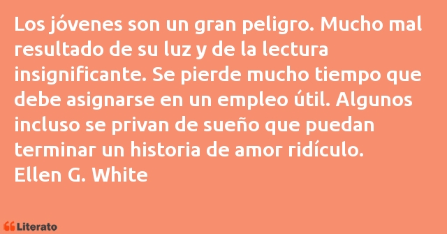 Frases de Ellen G. White