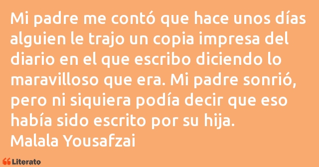 Frases de Malala Yousafzai