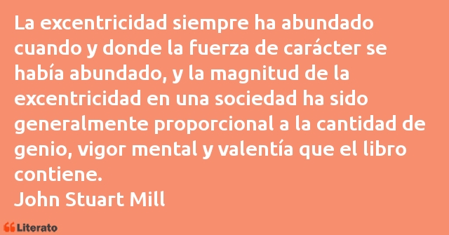 Frases de John Stuart Mill