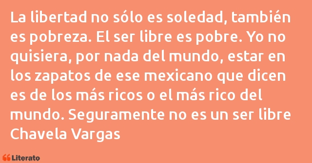 Frases de Chavela Vargas