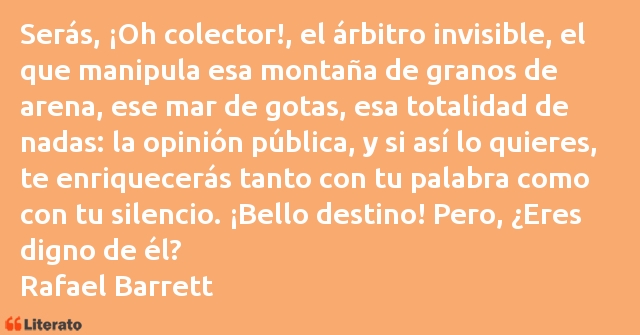 Frases de Rafael Barrett