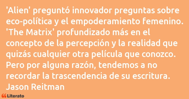 Frases de Jason Reitman