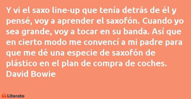 Frases de David Bowie