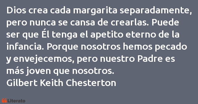 Frases de Gilbert Keith Chesterton