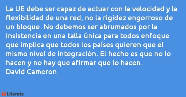 Frases de David Cameron