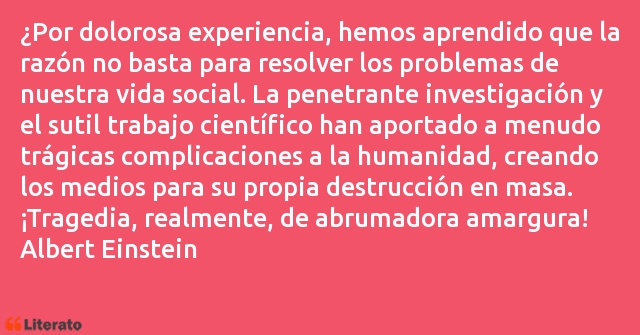 Frases de Albert Einstein