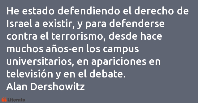 Frases de Alan Dershowitz