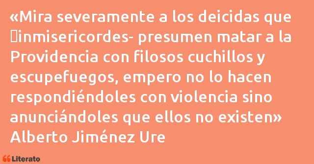 Frases de Alberto Jiménez Ure