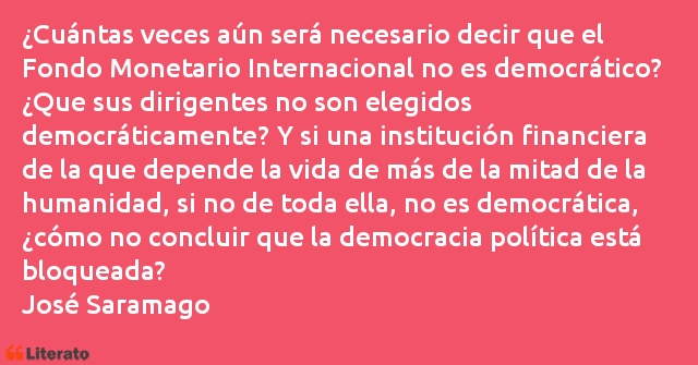 Frases de José Saramago