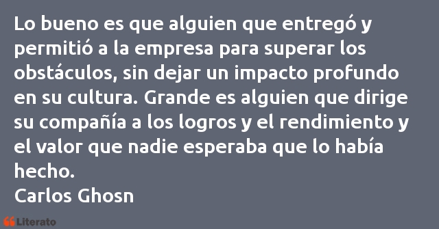 Frases de Carlos Ghosn