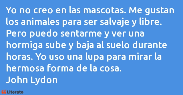 Frases de John Lydon