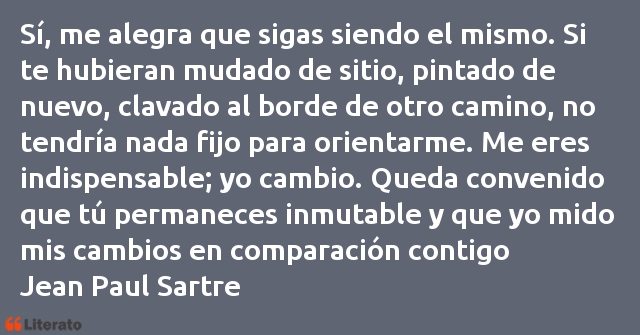 Frases de Jean Paul Sartre