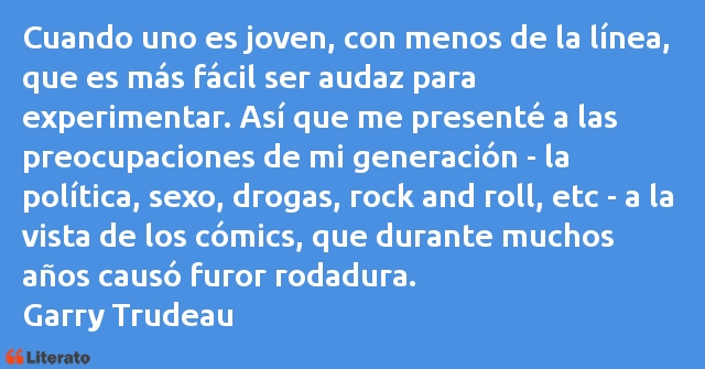 Frases de Garry Trudeau