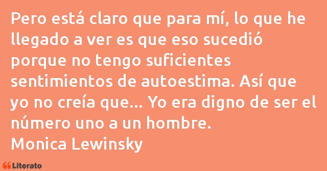 Frases de Monica Lewinsky