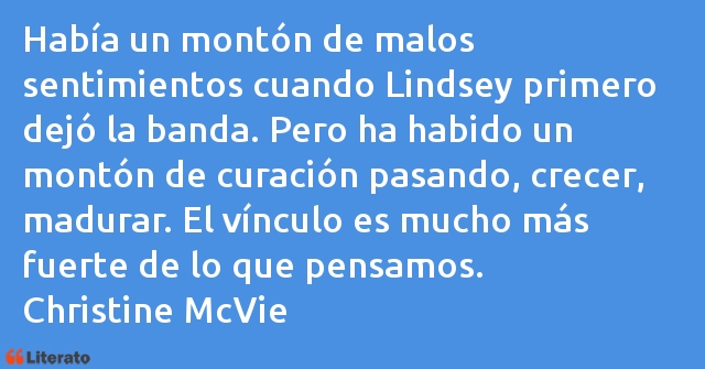 Frases de Christine McVie