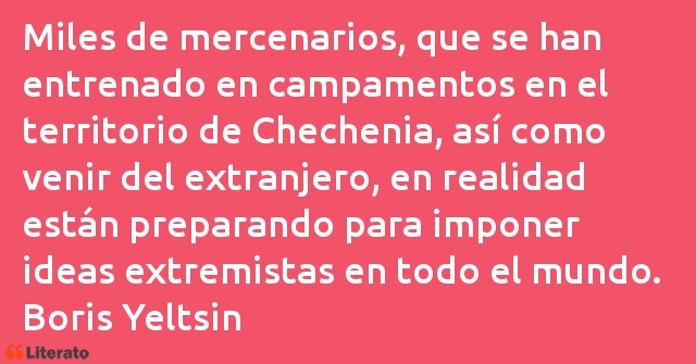 Frases de Boris Yeltsin