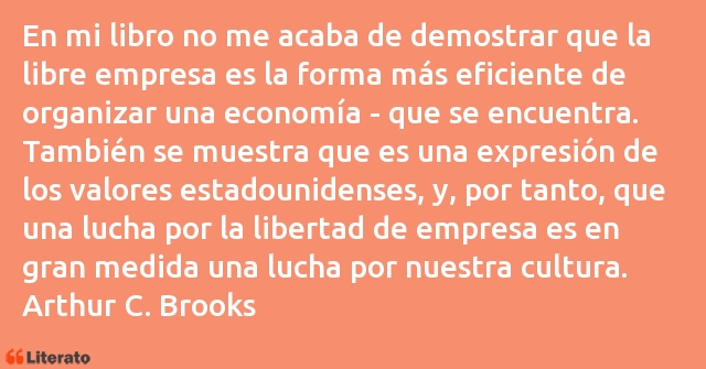 Frases de Arthur C. Brooks