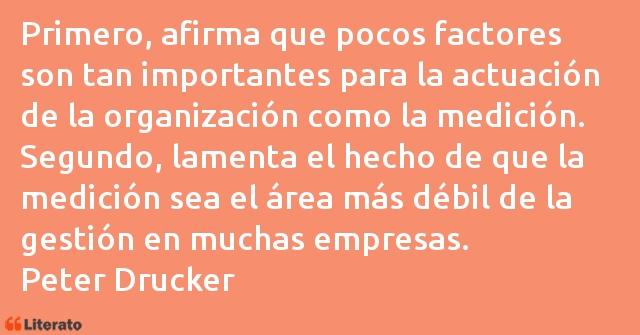 Frases de Peter Drucker