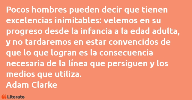 Frases de Adam Clarke