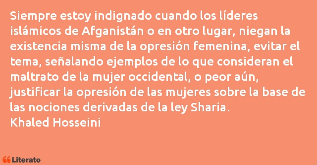 Frases de Khaled Hosseini