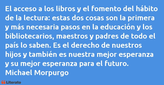 Frases de Michael Morpurgo