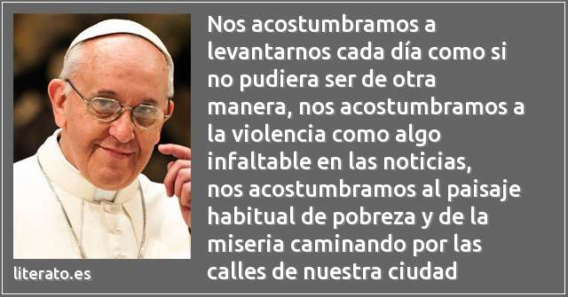 Frases de Papa Francisco