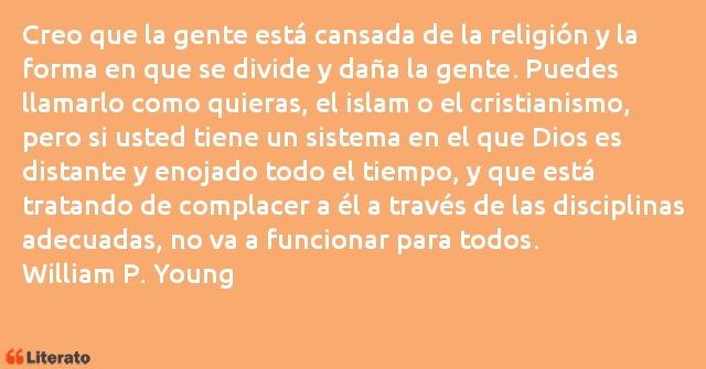 Frases de William P. Young