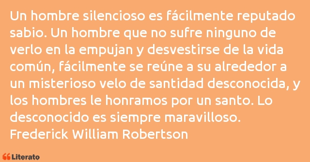 Frases de Frederick William Robertson