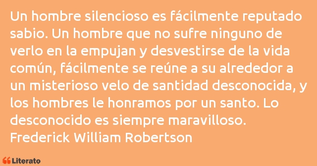 Frases de Frederick William Robertson