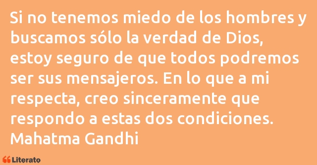 Frases de Mahatma Gandhi