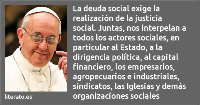 Frases de Papa Francisco