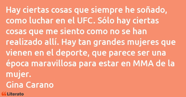 Frases de Gina Carano