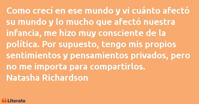 Frases de Natasha Richardson