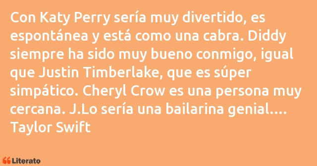 Frases de Taylor Swift