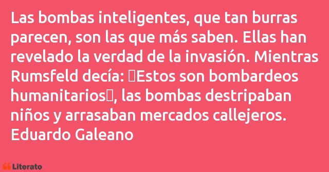 Frases de Eduardo Galeano