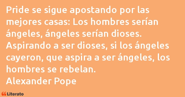 Frases de Alexander Pope
