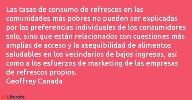 Frases de Geoffrey Canada