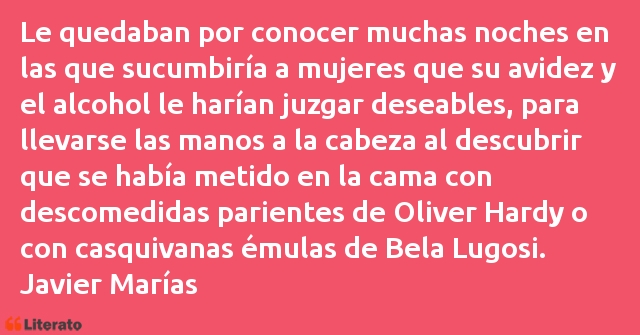 Frases de Javier Marías