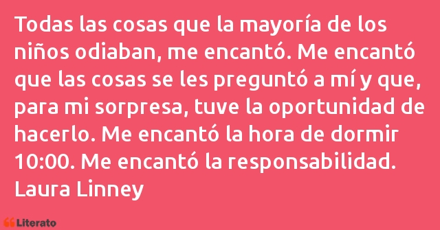 Frases de Laura Linney