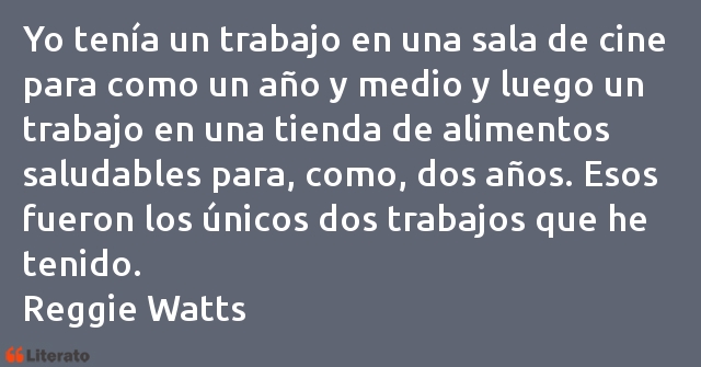 Frases de Reggie Watts