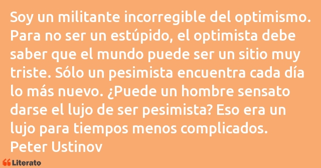 Frases de Peter Ustinov