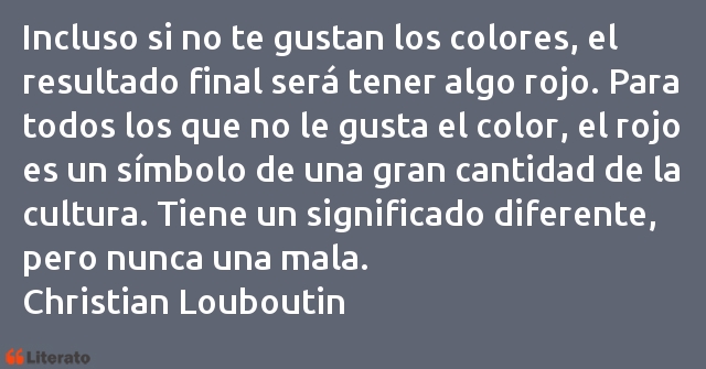 Frases de Christian Louboutin