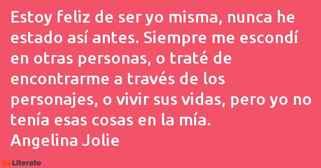 Frases de Angelina Jolie