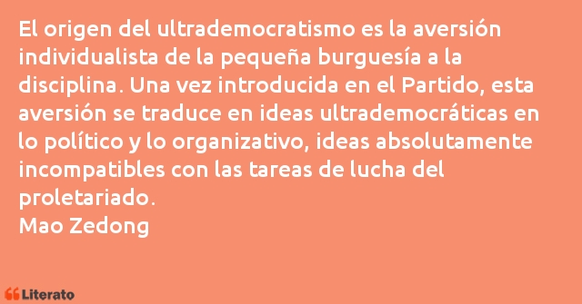 Frases de Mao Zedong