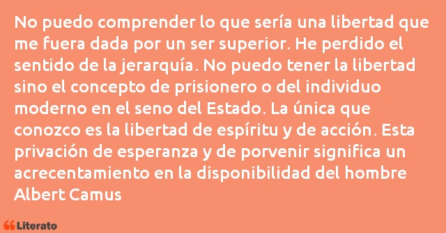 Frases de Albert Camus