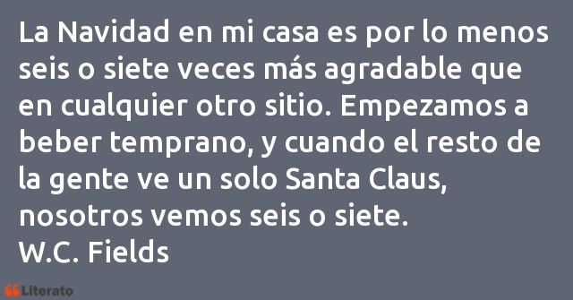 Frases de W.C. Fields