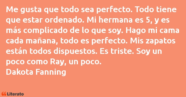 Frases de Dakota Fanning